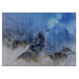 Wolf Spirits Schneidebrett