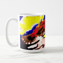 Wolf-Sterngelb Kaffeetasse