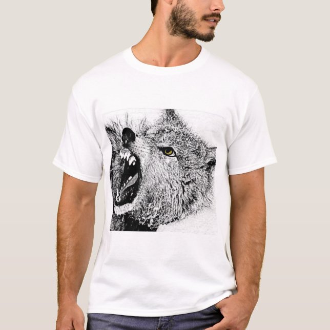 Wolf T-Shirt (Vorderseite)