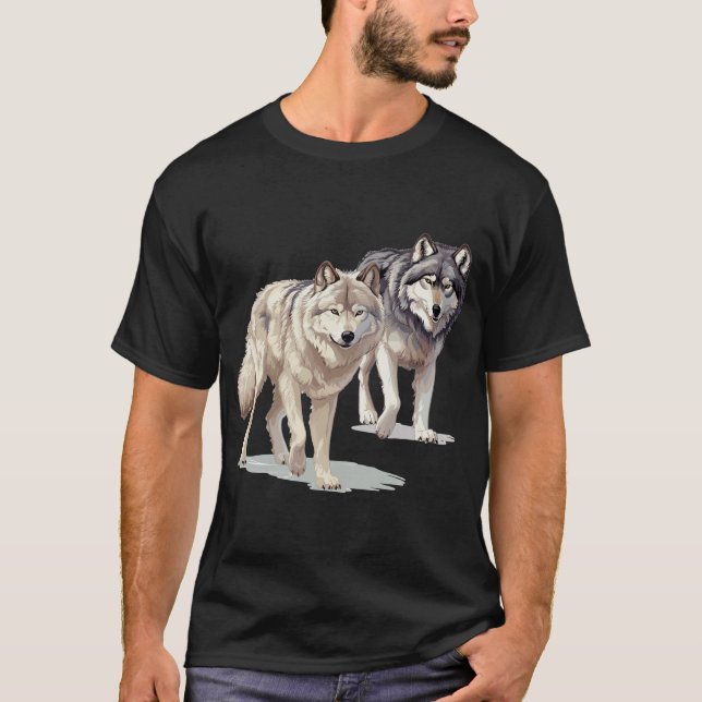 Wolf T-Shirt (Vorderseite)