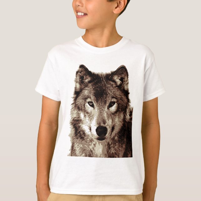 Wolf T-Shirt (Vorderseite)