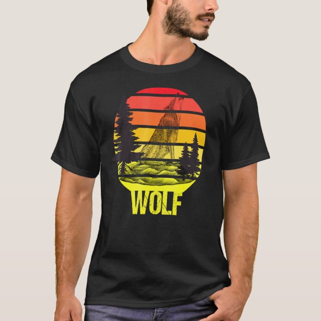 Wolf T-Shirt (Vorderseite)