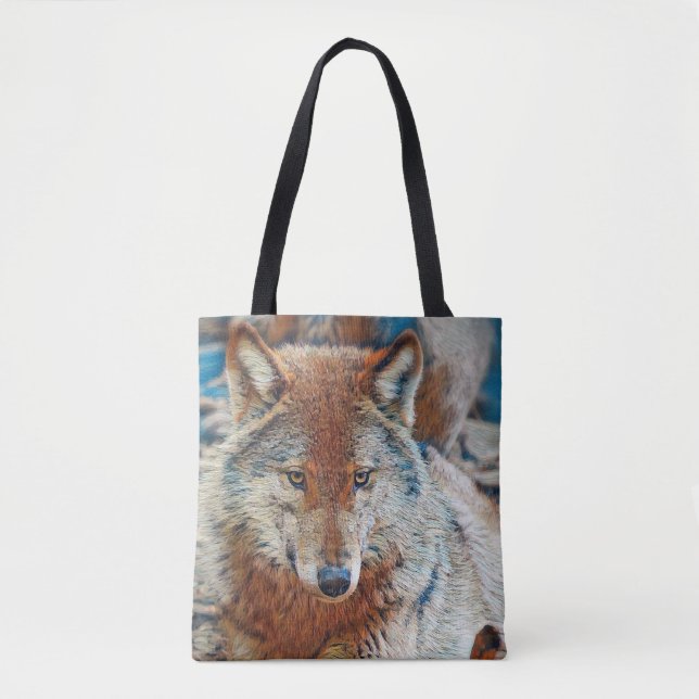 Wolf-Tasche Tasche (Vorderseite)