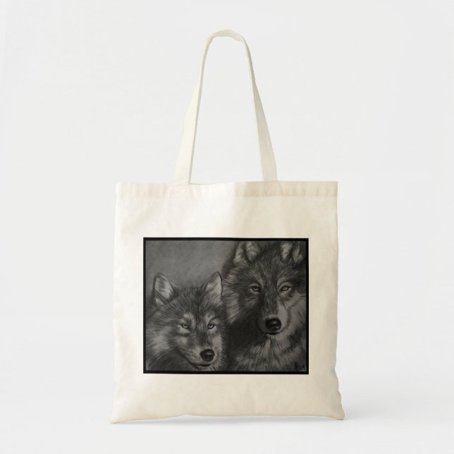 Wolf-Tasche Tragetasche (Vorne)