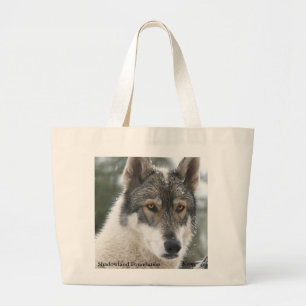 Wolf-Taschen-Tasche Jumbo Stoffbeutel