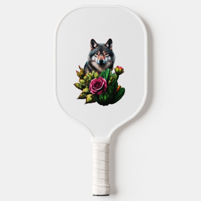 Wolf Three Pickleball Schläger (Vorderseite)