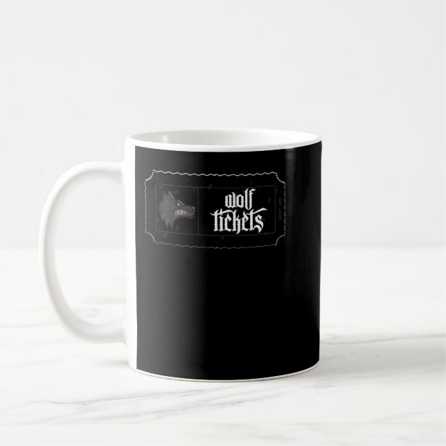 Wolf Tickets Essential T Shirt Kaffeetasse (Links)