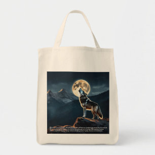 Wolf Tragetasche