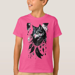 Wolf, Träumer, Amulet, Talisman T-Shirt
