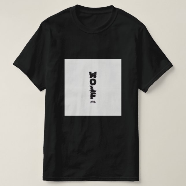 Wolf Trenddesign T-Shirt (Design vorne)