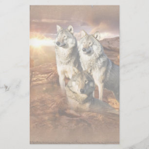 Wolf-Triobriefpapier Briefpapier