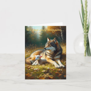 Wolf und Lamm: Laubhüttenfest Karte