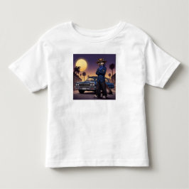 Wolf und Lowrider Kleinkind T-shirt