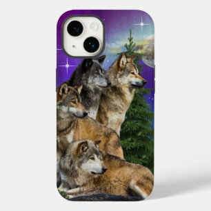 Wolf und Mond Case-Mate iPhone 14 Hülle