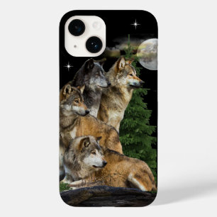 Wolf und Mond Case-Mate iPhone 14 Hülle