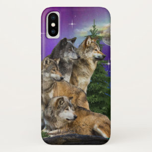 Wolf und Mond Case-Mate iPhone Hülle