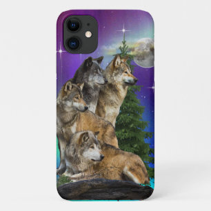 Wolf und Mond Case-Mate iPhone Hülle