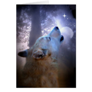 Wolf- und Mondwinterschlammkarte