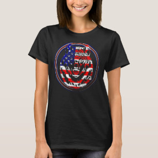 Wolf Usa American Flag Patriotic 4. Juli Wolf T-Shirt