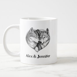 Wolf Valentine Tasse