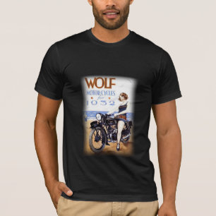 WOLF-VINTAGE MOTORRÄDER T-Shirt