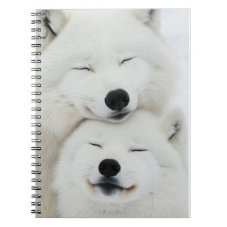 Wolf Wild Animal Loving Portrait Notizblock