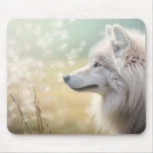 Wolf Wild Animal Tranquil Friedlich Mousepad
