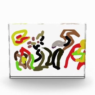 Wolf wilde Tinte Herbst  Fotoblock
