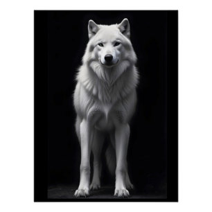 Wolf Wildlife Majestic Nature Life Kunst Poster
