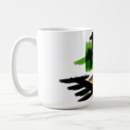 Wolf Winter Spaß Kaffeetasse