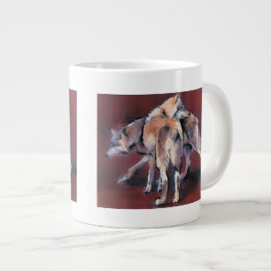 Wolf-Zusammensetzung 2001 Jumbo-Tasse