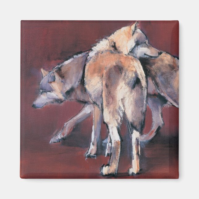 Wolf Zusammensetzung 2001 Magnet (Vorne)
