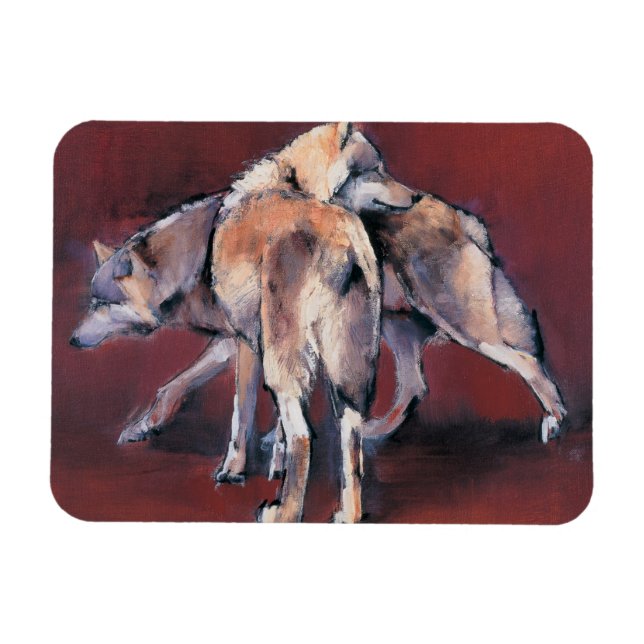 Wolf Zusammensetzung 2001 Magnet (Horizontal)