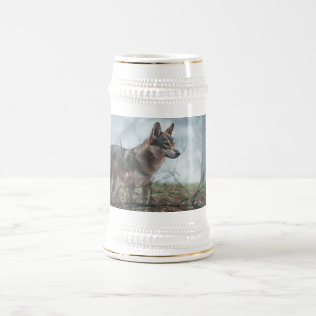 Wolfdog Bierglas (Mittel)