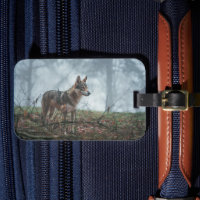 Wolfdog Luggage Tag