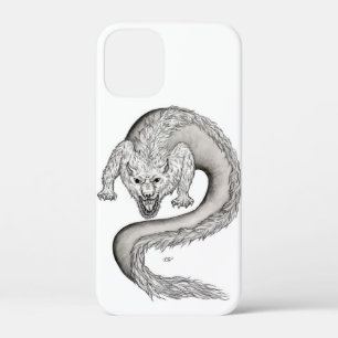 Wolfdragon Schwarzweiß-Design Case-Mate iPhone Hülle