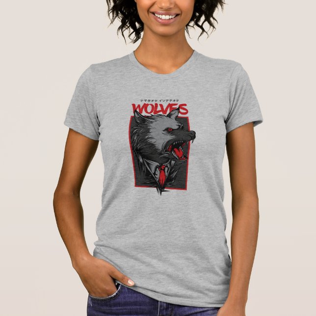 Wölfe in Anzügen: Entfesseln Sie Ihre innere Alpha T-Shirt (Vorderseite)