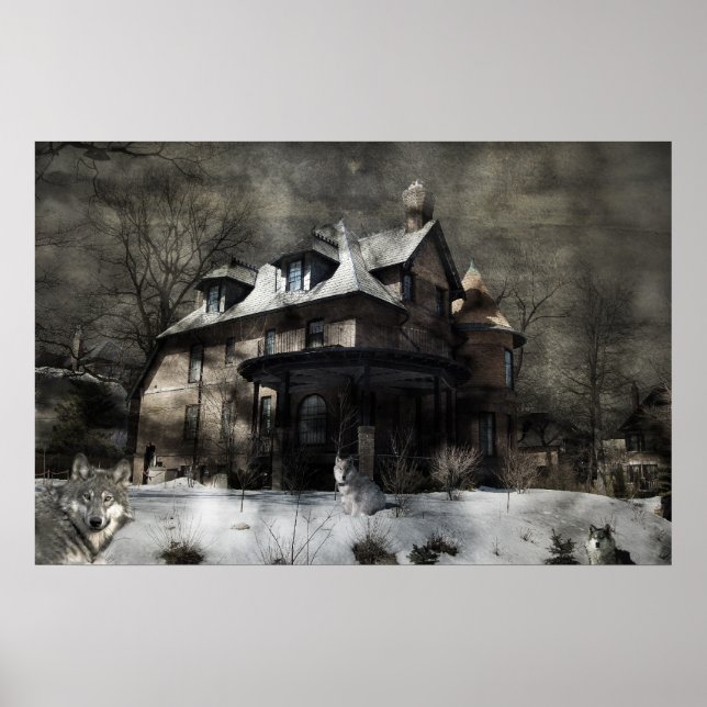 Wölfe kommen Zuhause Poster (Vorne)