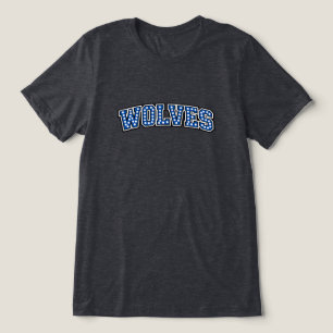 Wölfe Polka Dot Tri-Blend Shirt