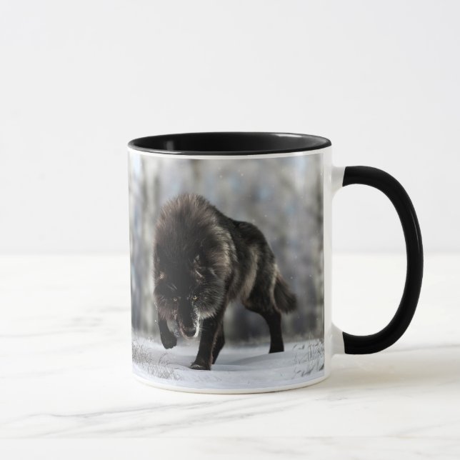 Wölfe Tasse (Rechts)