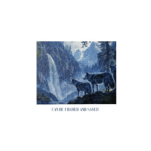 Wölfe und Wasserfälle