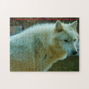 Wölfe von Yellowstone. Weihnachtsgrüße