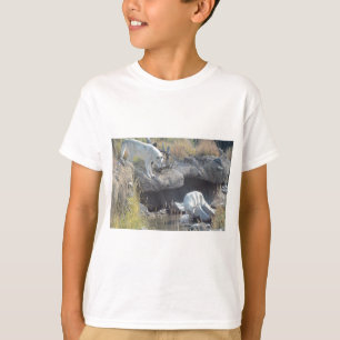 Wölfe Wald Natur Land Frieden Liebe Tier T-Shirt