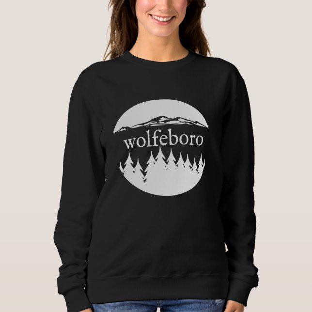 Wolfeboro Nh Lake Winnipesaukee Vacation Souvenir Sweatshirt (Vorderseite)