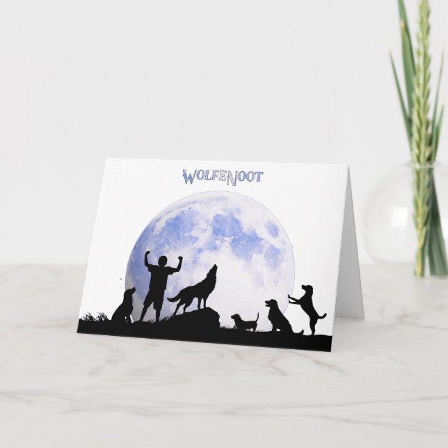 Wolfenoot is not a valid English text to translate Karte (Vorderseite)