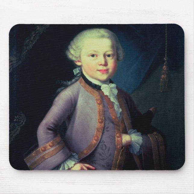 Wolfgang Amadeus Mozart, 1763 Mousepad (Vorne)