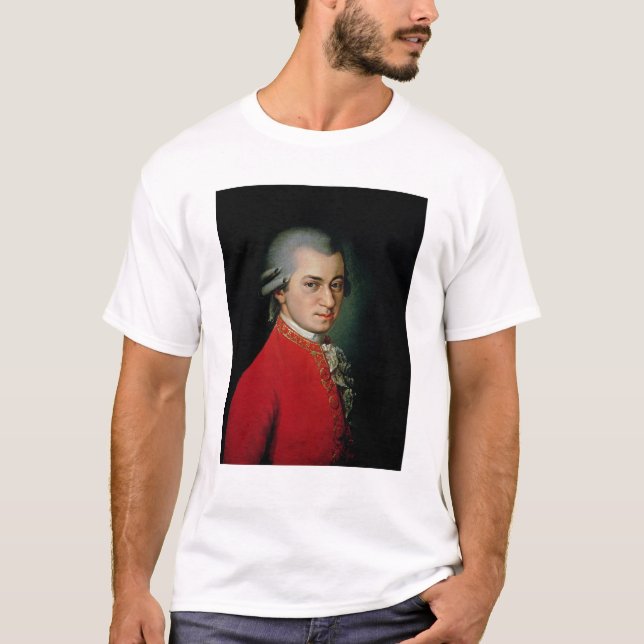 Wolfgang Amadeus Mozart, 1818 T-Shirt (Vorderseite)