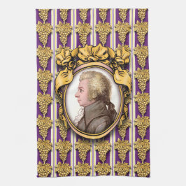 Wolfgang Amadeus Mozart Geschirrtuch