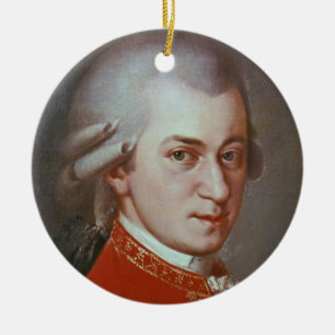 Wolfgang Amadeus Mozart Keramik Ornament