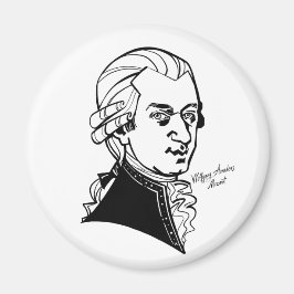 Wolfgang Amadeus Mozart Magnet